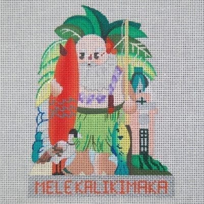 Hawaiian Santa
