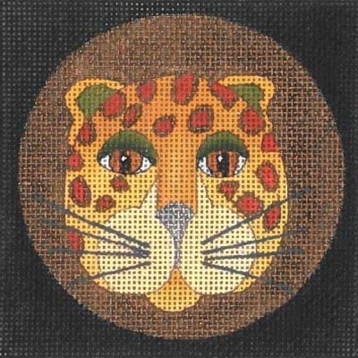 Leopard Coaster – Yellow