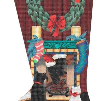 Santa's Really Coming Down Our Chimney! Stocking