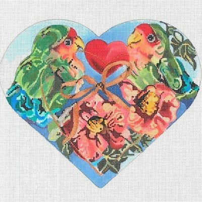 Lovebirds Heart