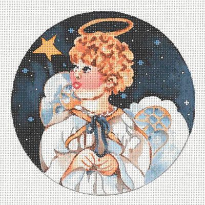 Angel With Star Ornament