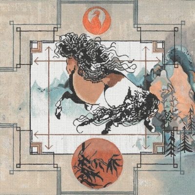 Horse / Bamboo