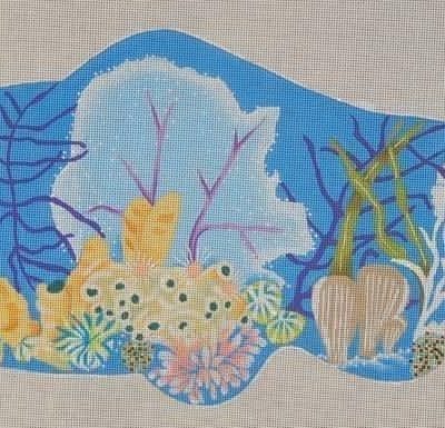 Fish Shaped Pillow - Undersea