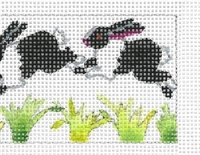 Running Bunnies Pin Cushion