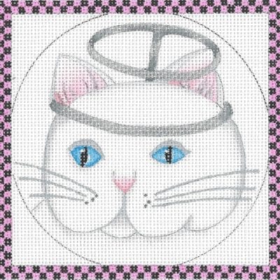 Cat Ornament - Angel