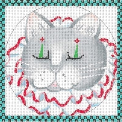 Cat Ornament - Clown