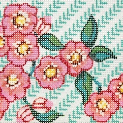 Cherry Blossoms Cosmetic Bag