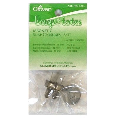 3/4" Snap Closure Antique Gold