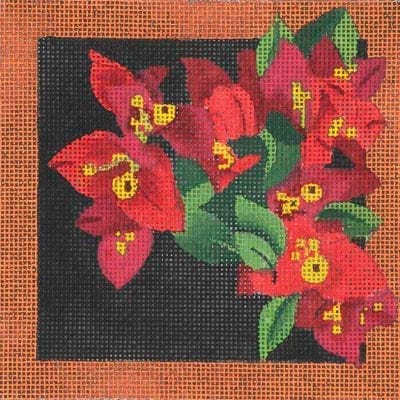 Paradise In Red Flowers - Bougainvillea