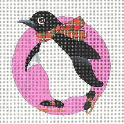 Skate Penguin Ornament