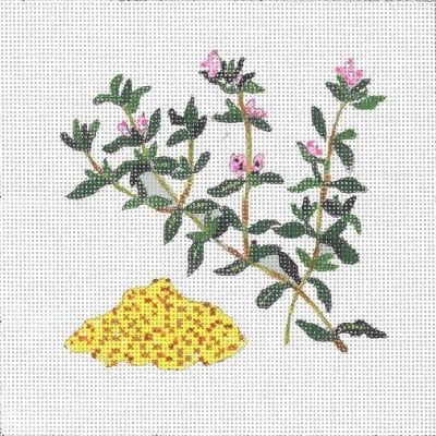 Botanical Spice Tile - Thyme