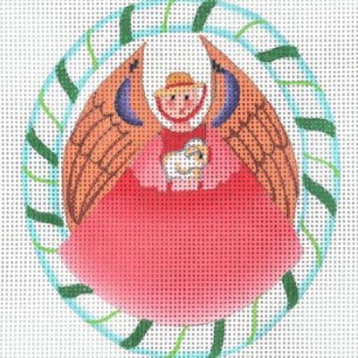 Sugar Plum Angel - Coral/Red