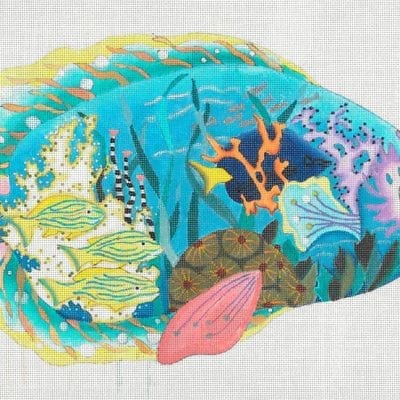 Glass Aquarium Blue Fish Tropical