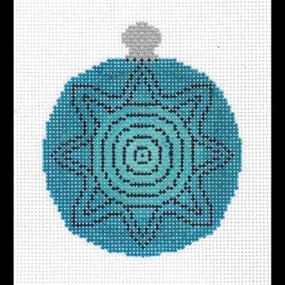Aqua Star Ornament