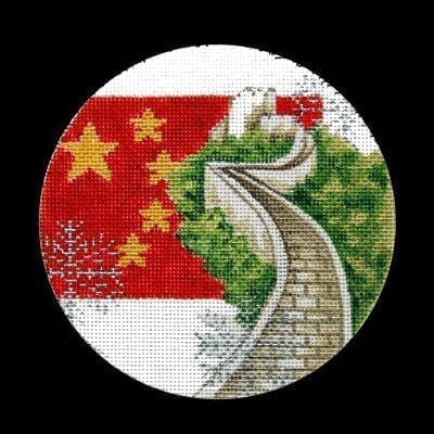 Flag And Symbol Ornament - China