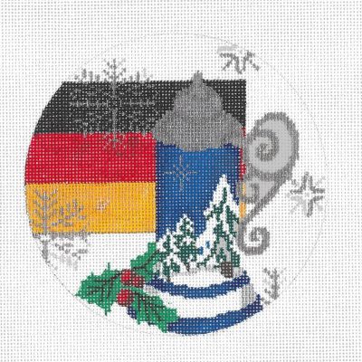 Flag And Symbol Ornament - Germany