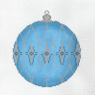 Christmas Ball Silver/Blue