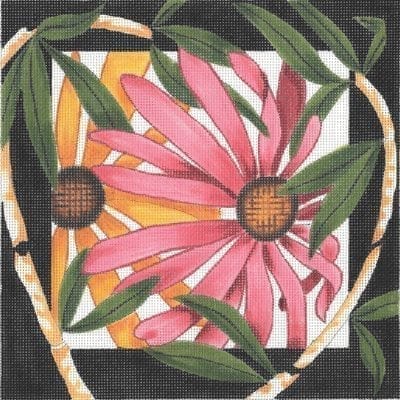 Aster / Bamboo Border