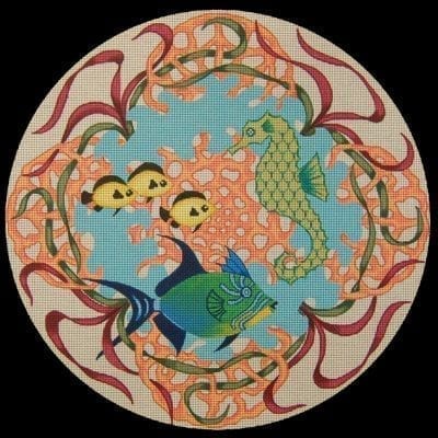 Corals And Fish Pillow
