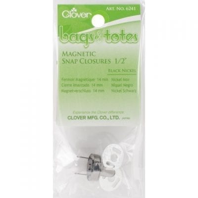 1/2" Snap Closure Black Nickel