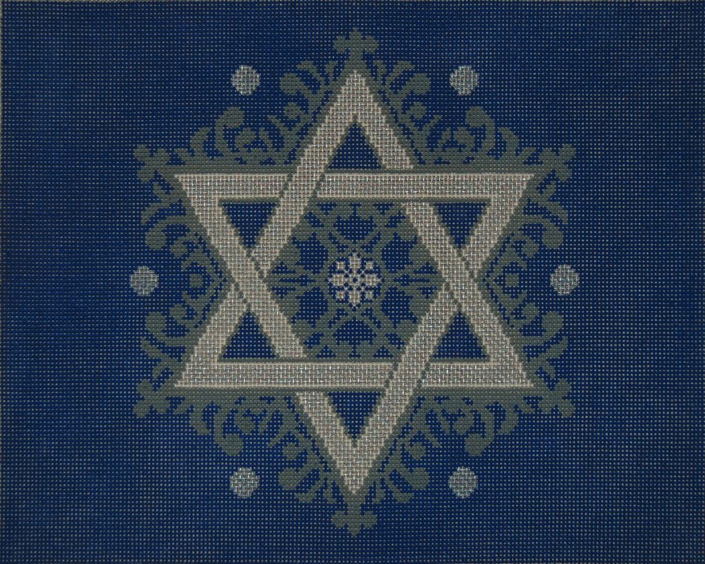 Fancy Star Navy/Silver Tallis