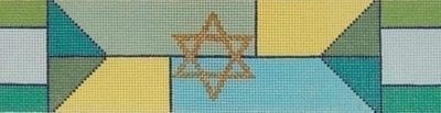 Geometric Blue/Green Atarah