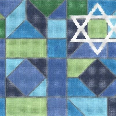 Corner Star Blue Tefillin