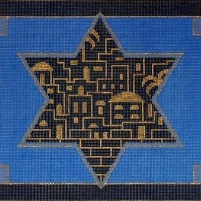 Golden City Blue Tallis