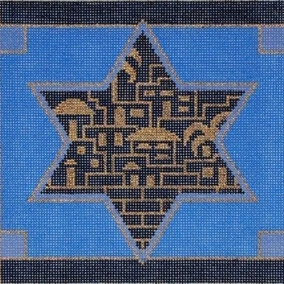 Golden City Blue Tefillin