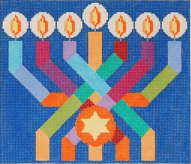 Ribbon Menorah Tefillin - Fleur de Paris