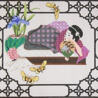Geisha Pillow
