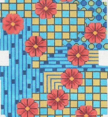 Geometric / Floral Purse
