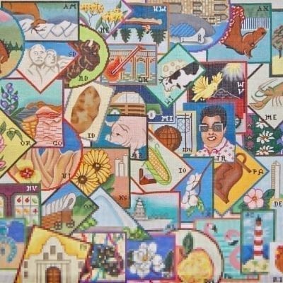 America The Beautiful Rug