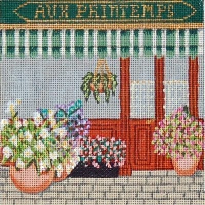 French Scenes - Flower Shop