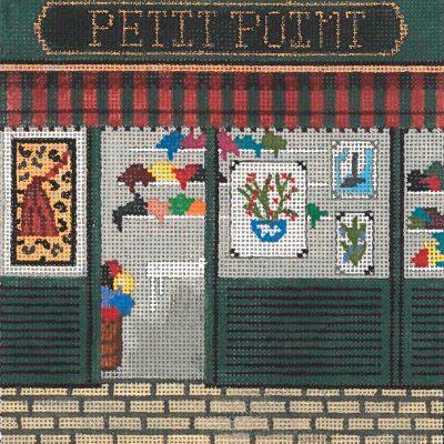 French Scenes - Needlepoint Shop