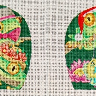 Pull Toy Frogs