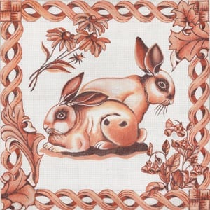 Toile - Brown Bunnies