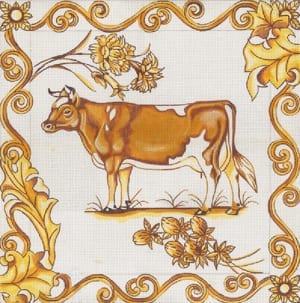 Toile - Golden Cow