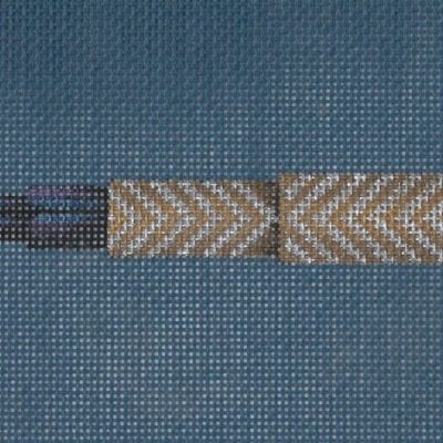 Gold And Silver Chevron Pen