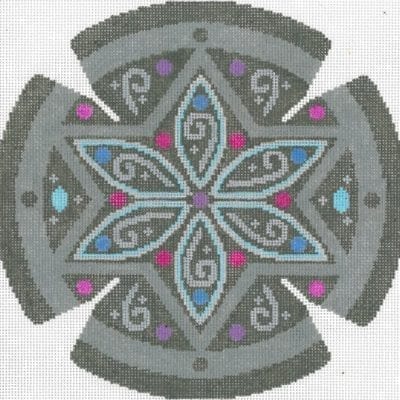 Jeweled Circle Yarmulke