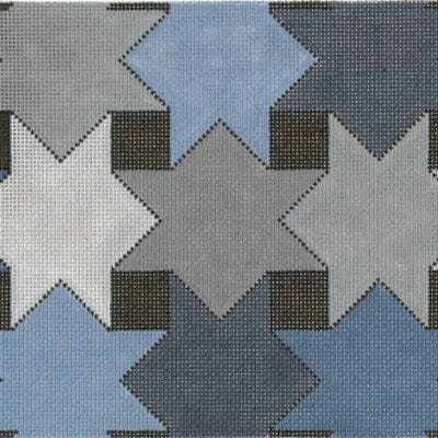 Interlock Star Grey Tefillin