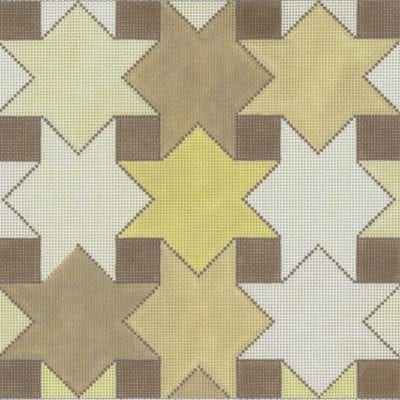 Interlock Star Taupe Tallis