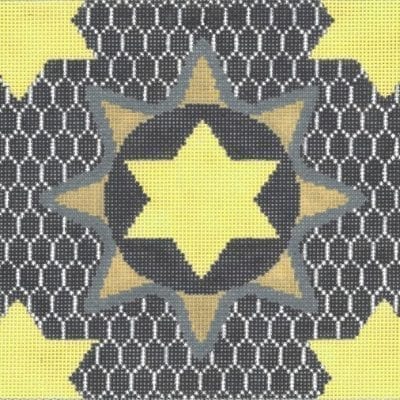 Medallion Star Taupe Tefillin
