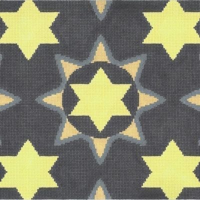 Medallion Star Yellow Tallis