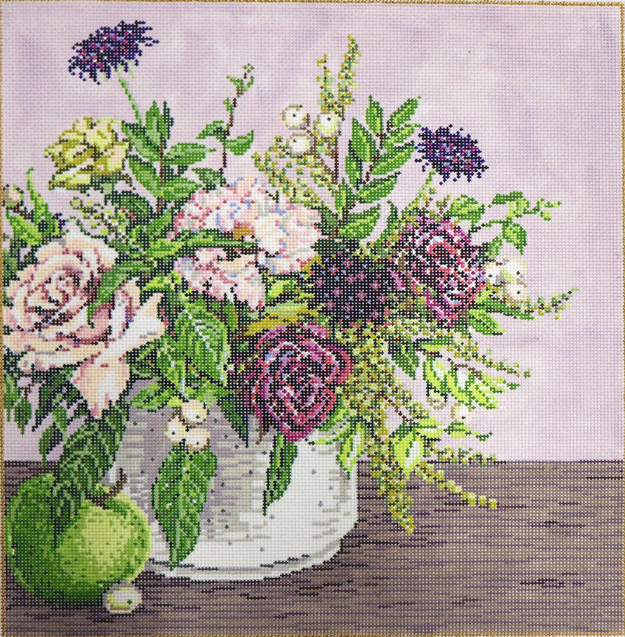 Floral with Apple