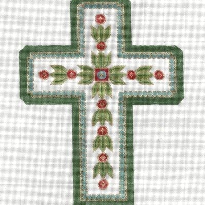 Geometric Green/Aqua/Red