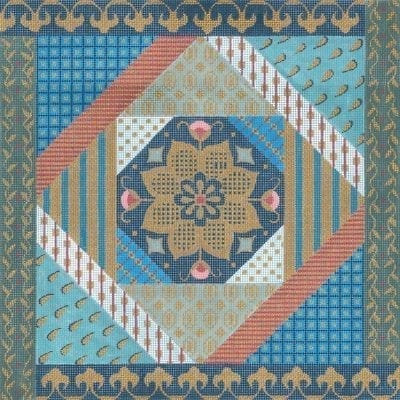Green Moroccan Patchwork #2