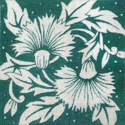 Block Print Blue