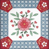 Imari Design Square #3
