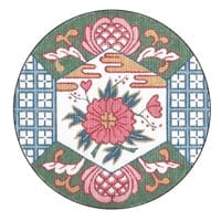 Imari Round Design #4